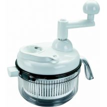 Mini-Zerkleinerer mit 2 Klingen + 1-Liter-Handmixer, Maße ø17x18