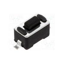 Miniatur-Druckknopf Smt 3x6mm Knopf 4,3mm Höhe Tactm-34n-f
