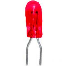 61008D Miniatur Glühlampe 22 v 0.53 w Bi-Pin 4 mm Rot 1 St. - Beli-beco