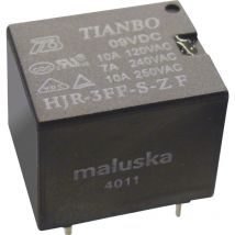 Tianbo Electronics - HJR-3FF-12VDC-S-ZF Printrelais 12 v/dc 15 a 1 Wechsler 1 St.