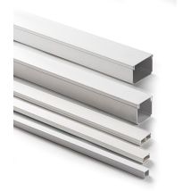Minicanal Adhesiva Con Tapa 10x20 Mm 2 Metros Famatel 71529a