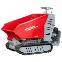 Minidumper hydrostatique à chenilles benne basculante 500kg 9CH Torros HRD500H