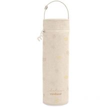 Thermibag Vanilla 500ml. Coperchio isotermico con maniglia per appendere e trasportare facilmente. Ideale per bottiglie o thermos. Collezione Dolce.