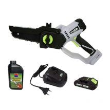 Akita - Minimotosierra de Bateria 20V + Bateria + Cargador + Aceite