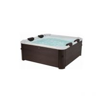 Mspa - Minipiscina idromassaggio rigida da esterno, 6 sedute rettangolare 160x160x65cm Tribeca