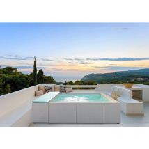 Laghetto - Minipiscina Playa 3 220x420 h70cm con riscaldatore e bolle senza cuscini