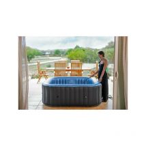 Minipiscina SPA idromassaggio gonfiabile da esterno o interno 185cm accessoriata Mspa Tekapo