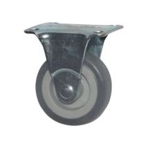 MINIROL-Rolle d. 50 mm mit fester Platte, Höhe 62 mm