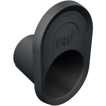 Wandschlauchhalter, für Gartenschlauch Bewässerung, grau - Fitt