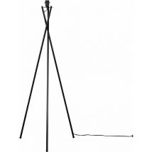 Metal Tripod Floor Lamp Base - Gloss Black