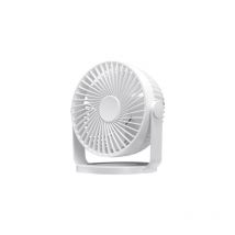 Miniventilador Sobremesa Bretaña Blanco 5w 3+1velocidades Recargable