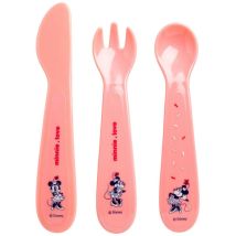 Fourchette Minnie – 12 cm – Silicone – Arts de la table – Disney