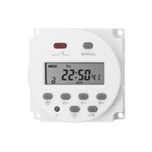 Lifcausal - Minuterie d'affichage numérique montée sur panneau de cycle 16A cn101a tension 24V