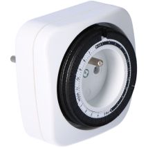 Bemko - Minuterie Mécanique 24h - Mini Format - Ip20 - 230v Ac - 16a Max - Plage -10°c À 40°c