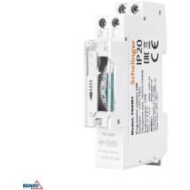 Minuterie mécanique 24h Schelinger - Rail din - 16A - 230V - IP20