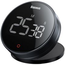 Minuterie rotative, minuterie électronique, minuterie Heyo Pro, gris