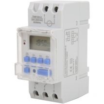 Eosnow - TM919A-2 200-250V ac 16A lcd 7 jours Interrupteur minuteur digital programmable,interrupteur horaire programmable