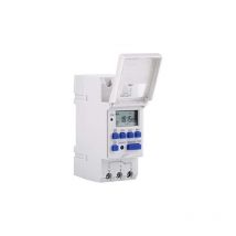 Minuteur Numérique Programmable, Ecran LCD Interrupteur Horaire Hebdomadaire avec Programmation Minuteur Programmable sur Rail DIN (220 V)