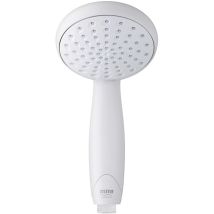 Mira Showers - 2.1703.001 Soffione Doccia A Spruzzo Singolo Nectar, Bianco, 9 Cm