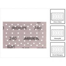 Iridium Schleifstreifen Grip 81x133mm K240, 100 Stk. ( 246B109925 ) - Mirka