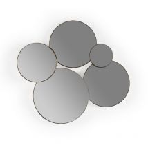 Miroir 67x3x62 Métal doré