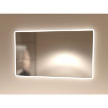Sanitaire - Miroir antibuée avec éclairage led reflet 100cm