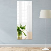 Miroir Autocollant 40 x 122 cm Miroir Adhésif Flexibles Carreaux de Miroir 0.3mm D'épaisseur Feuilles de Miroir Acryliques Autocollants de Miroir