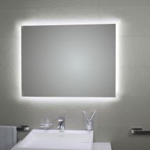 Koh-i-noor - Miroir avec rétro-éclairage à led Perimetrale 100 x 80H L46018