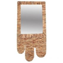 Fornord - Miroir boho jacinthe d'eau grand modèle