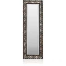 Casa Chic - Miroir chelsea Blumfeldt - cadre bois rectangulaire 130 x 45 cm vintage - argent