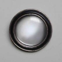 Miroir sorcière convexe noir 19cm