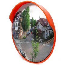 Miroir de circulation convexe 80 cm sécurité intérieur et extérieur