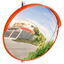 Miroir de circulation incassable et résistant aux intempéries de 45 cm