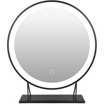 Skecten - Miroir de Maquiallge ø 50cm Miroir Électrique Lumineux Réglable led Trois Couleurs Réglables