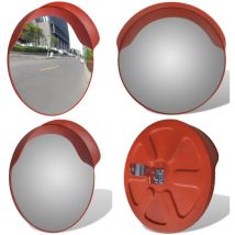 Miroir de trafic convexe Plastique Orange 60 cm - miroir de trafic - miroirs de trafic - Home & Living