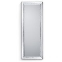 Mirrors And More - Miroir déco design, Miroir rectangulaire 160 cm Mia Chrome en Verre, boite a design
