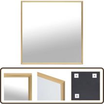 Vidaxl - Miroir Doré 50x50 cm - Miroir Décoratif - Miroir Mural - Miroir Doré - Miroir Design - Miroir Moderne