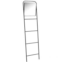 Miroir échelle en métal Porte serviette