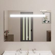 Elegance - Miroir lumineux 120x80 cm - avec interrupteur sensitif