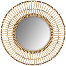 Miroir en bois 70 cm
