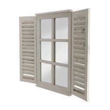 Miroir fenêtre avec portes
