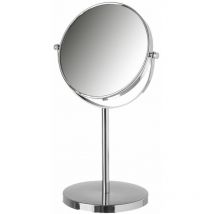 Wadiga - Miroir rond sur pied à poser 34 cm