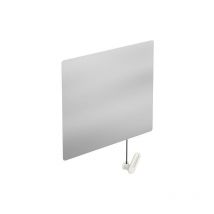 Miroir basculant série 801, 600x540mm, blanc pur