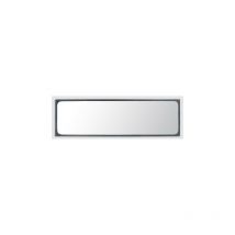 Miroir industriel rectangulaire avec rivets 40x140cm
