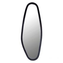 La Grande Prairie - Miroir Jodhupur en aluminium noir 45x3x121cm