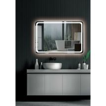 Ledimex - Miroir Austria Dimensions miroir: Hauteur 80 Longueur 90