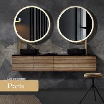 Ledimex - Miroir Paris Dimensions miroir: Diamètre 80