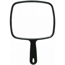 Lucky-88 - Miroir à main Salon de coiffure coiffeurs miroir à pagaie avec poignée