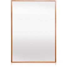 Casa Chic - Miroir mural - Blumfeldt croxley - cadre métallique rectangulaire 70 x 50 cm - doré