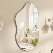 Shyfoy - Miroir mural de forme inhabituelle avec une touche d'art moderne